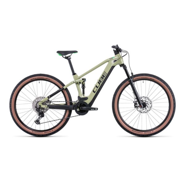 CUBE REACTION HYBRID EXC 750 29 TRAP. FLASHGREEN (2022)