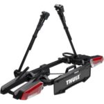 Portabici pieghevole per gancio di traino Thule OutPace 2 con piattaforma per 2 bici